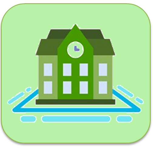 bottone decorativo sezione scuola contesto