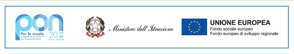 PON - Fondi strutturali europei 2014 - 2020