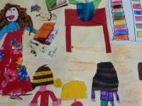 "Per la Bibliotecaria Nina" sezione A, scuola dell'infanzia Margotti,