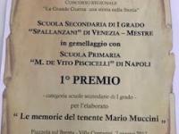 Primo premio Concorso regionale La grande guerra